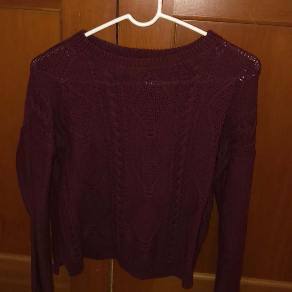 Nordstrom maroon sweater